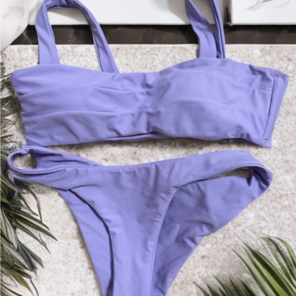 Chic Lavender Bikini Set